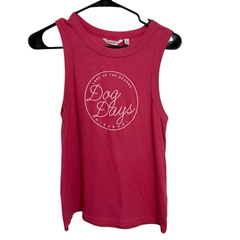 Camp David Dog Days Lake of the Ozarks Tank Top Large